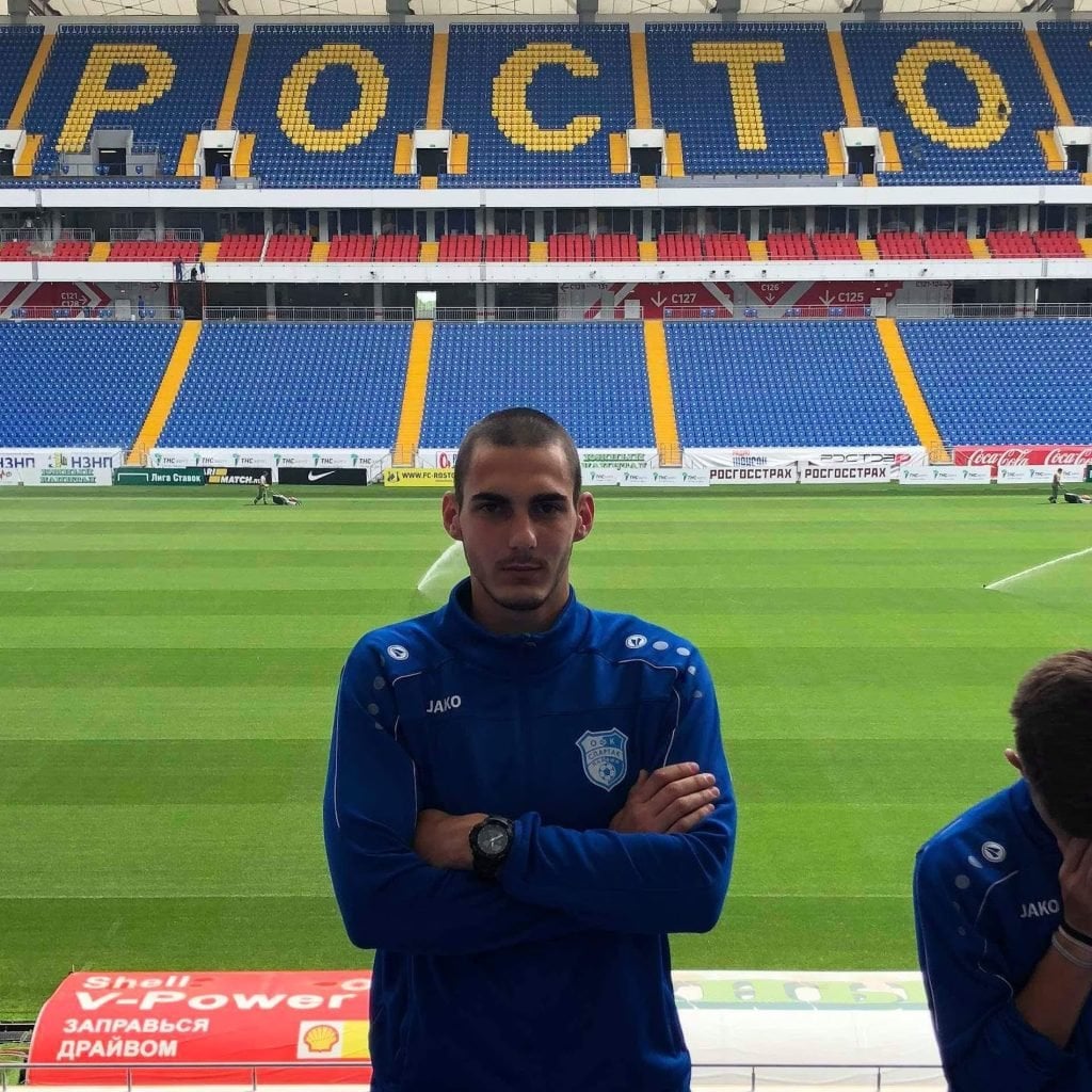 Chavdar at the Stadium FastComet