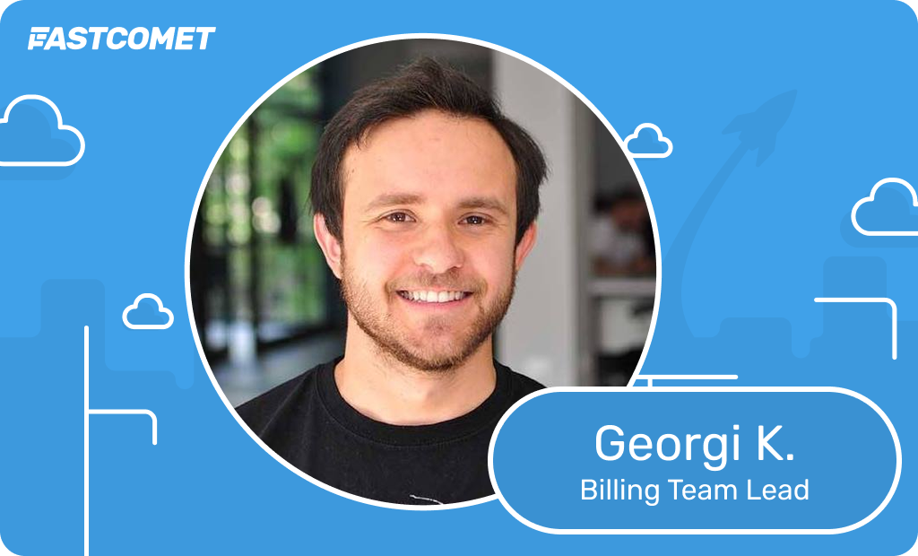 FastComet Employee Spotlight Georgi K. Cover