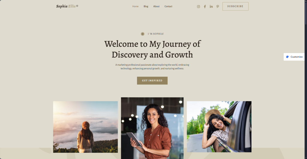 FastComet WordPress Website Types Astra Example
